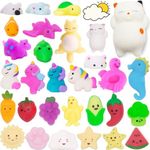 Mochi Squishy Toys,30 Pcs Mochi Squ