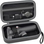 ALKOO Hard EVA Case Compatible with DJI Osmo Mobile 8, 7 & 7P, Protective Travel Organizer for 3-Axis Smartphone Gimbal Stabilizer, Mesh Pocket for Extension Rod, Clamp & Tripod