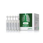 NAVEH PHARMA RSV Hypertonic Saline Solution 7% + Hyaluronic Acid Nebulizer Diluent for inhalators and Nasal Hygiene Clear Congestion from Airways & Lungs (25 Sterile Saline Bullets of 5ml)