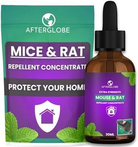 Afterglobe Peppermint Oil Mouse and Rat Repellent Concentrate | Make 10+ litres of Strong Mouse Repellent for Your Home