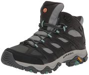 Merrell Women's Moab 3 Thermo Mid Wp Winter Hiking Boot, Rock/Jade, 7 W US