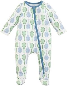 Mud Pie Baby Boys Tennis Print Sleeper