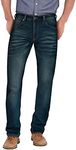 ETHANOL Mens Super Comfy Slim Stretch Knit Jersey Denim Five Pocket Jean, Medium Tint, 34W x 32L