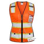 Dib Safety Vest for Women with Pock