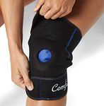 ComfiLife Knee Ice Pack with Wrap – Knee Brace – Reusable Hot & Cold Therapy Gel Pack – Adjustable Compression Support for Injuries, Knee Pain, Knee Surgery, Arthritis, Meniscus and More