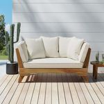 KEIKI 65" Outdoor Patio Daybed Acac