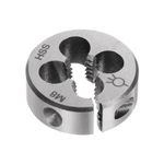 sourcing map Round Threading Dies, Metric M8 x 1.25 Thread (Right Hand), Adjustable High Speed Steel (HSS) Screw Cutting Die Repair Tool