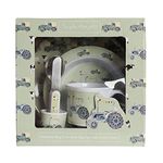 Sophie Allport - Kids Melamine Dining Set, Including Plate, Bowl, Cup and Cutlery, On The Farm, Childrens Gift Set, Dishwasher Safe