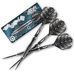 Shot! Darts Tribal Weapon Series 4-Steel Tip Dart Set-Centre Weighted-90% Tungsten Barrels (22)