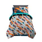 Franco Kids Bedding Super Soft Comforter and Sheet Set with Sham, 5 Piece Twin Size, Space Jam 2 A New Legacy