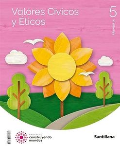 Educación en valores cívic 5Prm CM cast - 9788468078038 (CONSTRUYENDO MUNDOS)