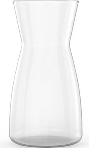 8 inch Premium Quality Vase - Clear Vase, Crystal Glass Flower Vase for Rustic Home Decor, Decorative Vases for Flowers for Modern Farmhouse, Glass Vase Ideal for Shelf, Mantle, Table Entryway Decor