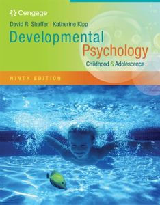 Developmental Psychology: Childhood and Adolescence