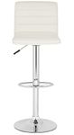 Safavieh Home Collection Arissa White Adjustable Swivel Gas Lift 23.8-29.9-inch Bar Stool