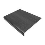 225mm Grey UPVC Window Board/Cill Cover 1.25m Long 9mm Thick Plastic Window Sill Capping
