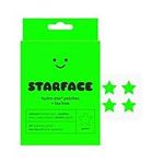 Starface Hydro-Star + Tea Tree, Hydrocolloid Patches with Plant-Based Tea Tree Oil, Helps Naturally Reduce Oil and Unclog Pores (32 count)
