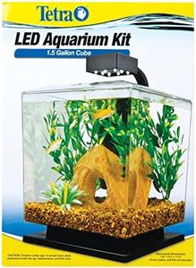Tetra 29137 Water Wonder Aquarium Kit, Black, 1.5 Gallons