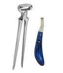 Equinez Tools Hoof Nipper 15" Model Nipper with Farrier Hoof Knives Right Handed