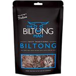 The Biltong Man | Tasty Traditional Lean Beef Biltong | Healthy High Protein Dried Beef Snack | (500g, Original)