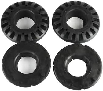 4 Pcs Rear Upper and Lower Coil Spring Insulator Kit Compatible with Jeep Grand Cherokee 1999-2004 Replace K160061 K160042 52088346AB 52088402AB