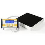 Helsevesen Low-Profile Digital Bariatric Doctor Floor Scale-660 lb Capacity W/Remote Display, Large Platform Physician Scale, Wrestling Scale