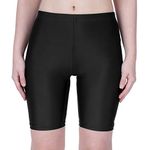 FILMAX® Originals Cycling/Bicycle Lycra Shorts Aerobics, Running, Yoga, Gym, Zumba, Dance, Exercise, Swimming Inner & Outer Wear Multisport for Men & Women (SW-4685-Black_4XL)