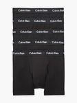 Calvin Klein Men's Cotton Stretch Trunk Underwear, Black, Small (Pack of 5)