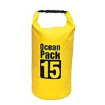 Bellveen Waterproof Dry Bag Outdoor Ocean Pack Waterproof Dry Bag Sack Storage Bag Organizer Traveling Bag - 15 Liter (Multicolor) 1 pcs