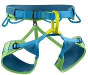 EDELRID Jay III Harness (Medium) - 3D Mesh Padding, Slide Block Buckle, Dyneema Abrasion Protector