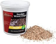 Pecan Wood Smoking Chips - 1 Pint of Fine Wood Chips for Smokers - 100% Natural