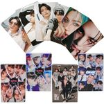 MGKEOUF 4 Pack/120PCS Stray-K Photocard, Stray-K Lomo Cards Stray-K Mini Picture Cards Stray-K New Album Postcards Stray-K Photo Cards Set Postcard Birthday Gift Cards for Fans