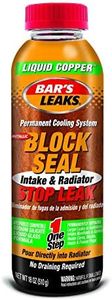 Bar's Leaks 1109 Block Seal Liquid Copper Intake and Radiator Stop Leak - 18 oz.