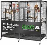 A&E Cage Co 8040FL Double Macaw Cag