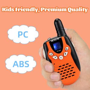 Retevis Kids Walkie Talkies, Orange – RT602 Two-Way Radios