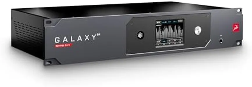 Antelope Audio Galaxy Synergy Core 64-Channel Audio Interface w/Dante, HDX & Thunderbolt 3 Interface — Digital Audio Recording System for Music Studios, Live Events, Guitarists, Vocalists, Podcasters