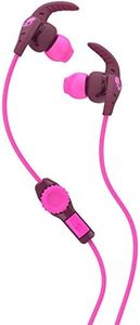 Skullcandy XTplyo in-Ear Sport Earbuds with Mic, Plum/Pink