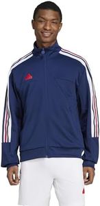 adidas Men's House of Tiro Nations Pack Track Jacket, Team Navy Blue/White/Better Scarlet