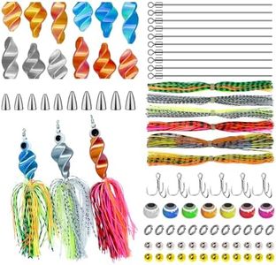 Spinner Making Kit Fishing Bass Trout Lures DIY Bait Accessories