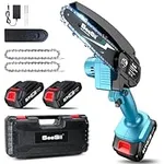 Seesii Mini Chainsaw Cordless 6-inc