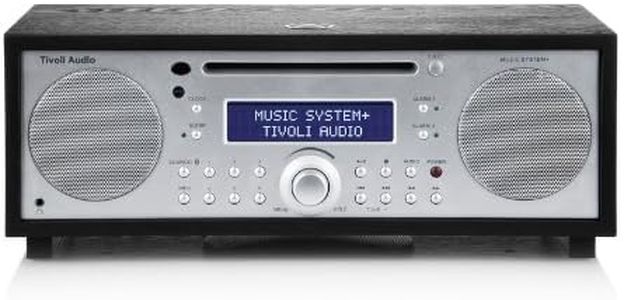 Tivoli Music System+ Bluetooth DAB+/FM/CD 2.1 System in Black Ash/Silver
