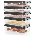 Hausfelder Cold Cut Container for Refrigerator, Cheese Box, Ham, Food Storage