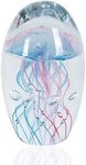 Hand Blown Glass Jellyfish Figurine