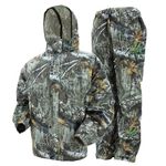 FROGG TOGGS Men's Standard Classic All-Sport Waterproof Breathable Rain Suit, Realtree Edge, X-Large