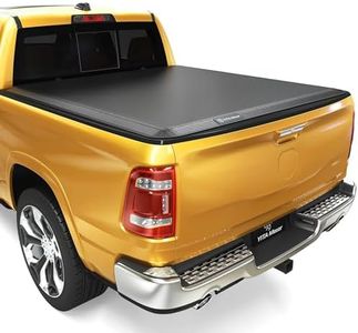 YITAMOTOR Soft Quad Fold Truck Bed Tonneau Cover Compatible with 2019 2020 2021 2022 Dodge Ram 1500 New Body Style, Fleetside 6.4 ft Bed Without Rambox