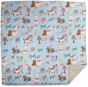 JPTECY Cat Wrap for Cutting Nails Large Size 35.5in Self-Adhesive Cat Grooming Wrap Cat Nail Clipper Hammock Soft Cat Restraint Bag for Nail Clipping Cat Grooming Supplies(Under 22lbs)