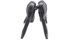 Micronew SB-R472 Double 2X7 Speed Road Bike Shifter Brake Levers for Shimano 2 x 7 Speed Drop Bar Shifters Black Pair