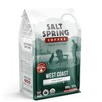 Salt Spring Coffee - West Coast Whole Bean Coffee, Organic Fair Trade Coffee, Proudly Canadian (Dark Roast, 908g)