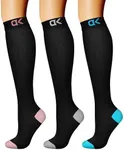 CHARMKING Compression Socks for Wom