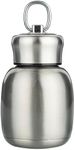 Cute Portable Small Vacuum Cup Thermo Flask,Mini Stainless Steel Insulated Water Bottle Flask for Hot and Cold Drinks Cup Travel, Sports Water Bottle 200ML (Original color)