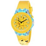 Scarter Analog Boy's and Girl's Watch KD-023 | Kid's Watch (Yellow Dial Yellow Colour Strap)